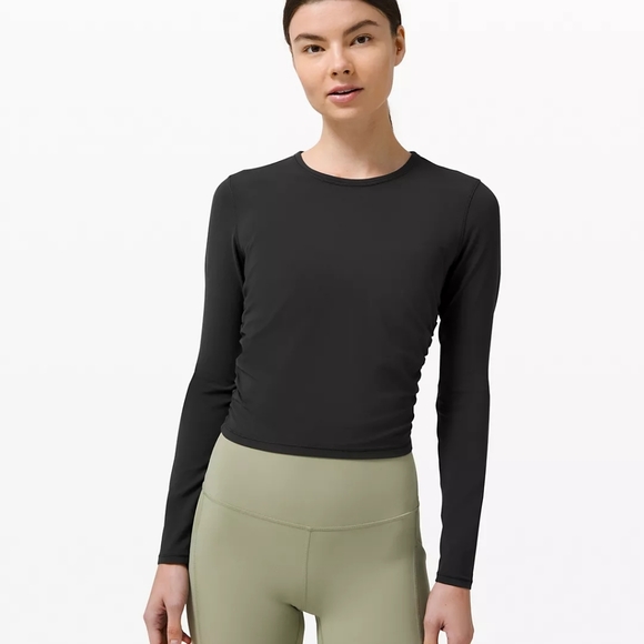 Lululemon All It Takes long sleeve black 4 NWT